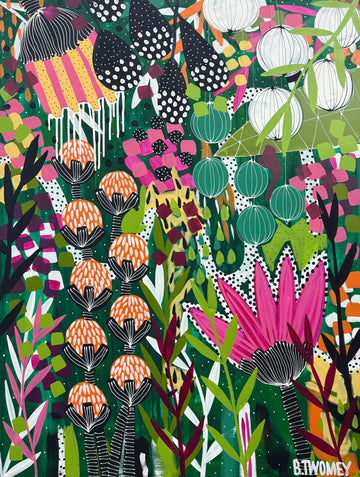 Happy Here (122cm x 92cm)