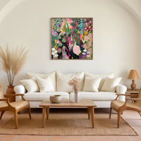 Hold That Thought (101cm x 101cm)