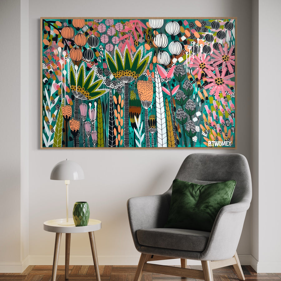 'Forest Light' (152cm x 101cm) - SOLD