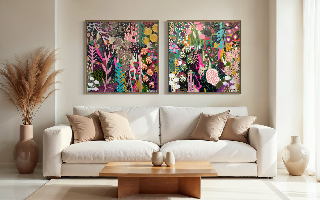 Hold That Thought (101cm x 101cm)