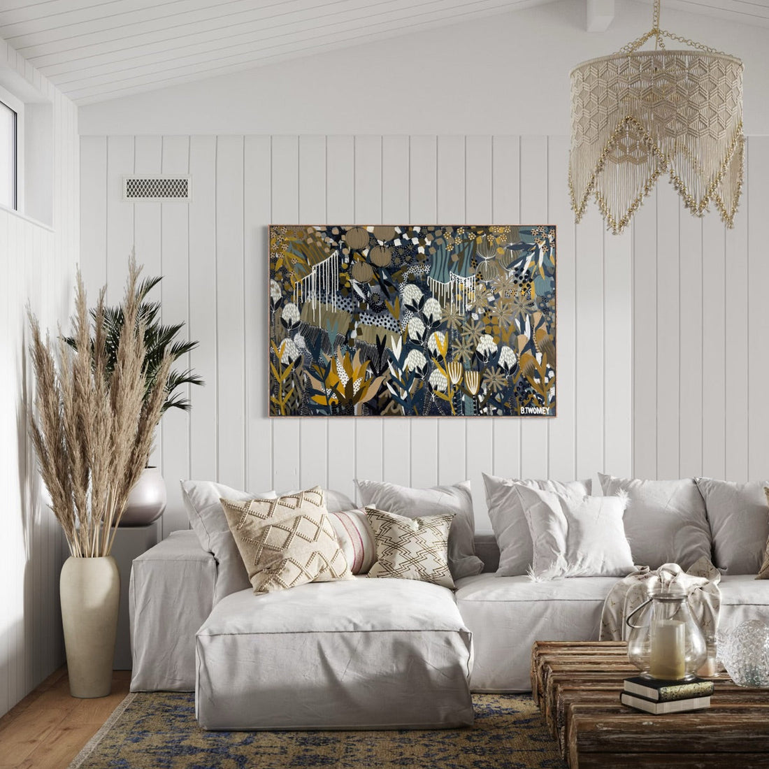 'Coastal Still' Original Painting 101x152cm