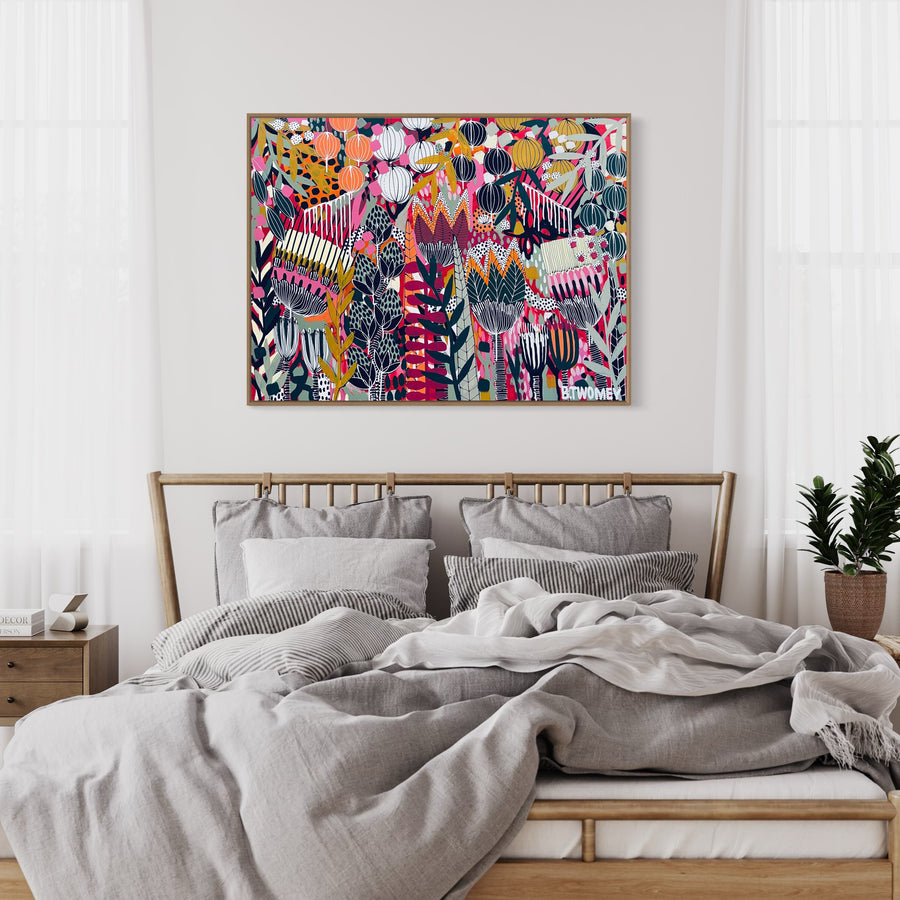 'Floral Reverie’ (122cm x 92cm)