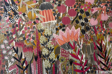Blushing Meadows (101cm x 152cm)