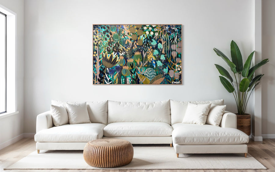 Midnight in the Rainforest (122x182)