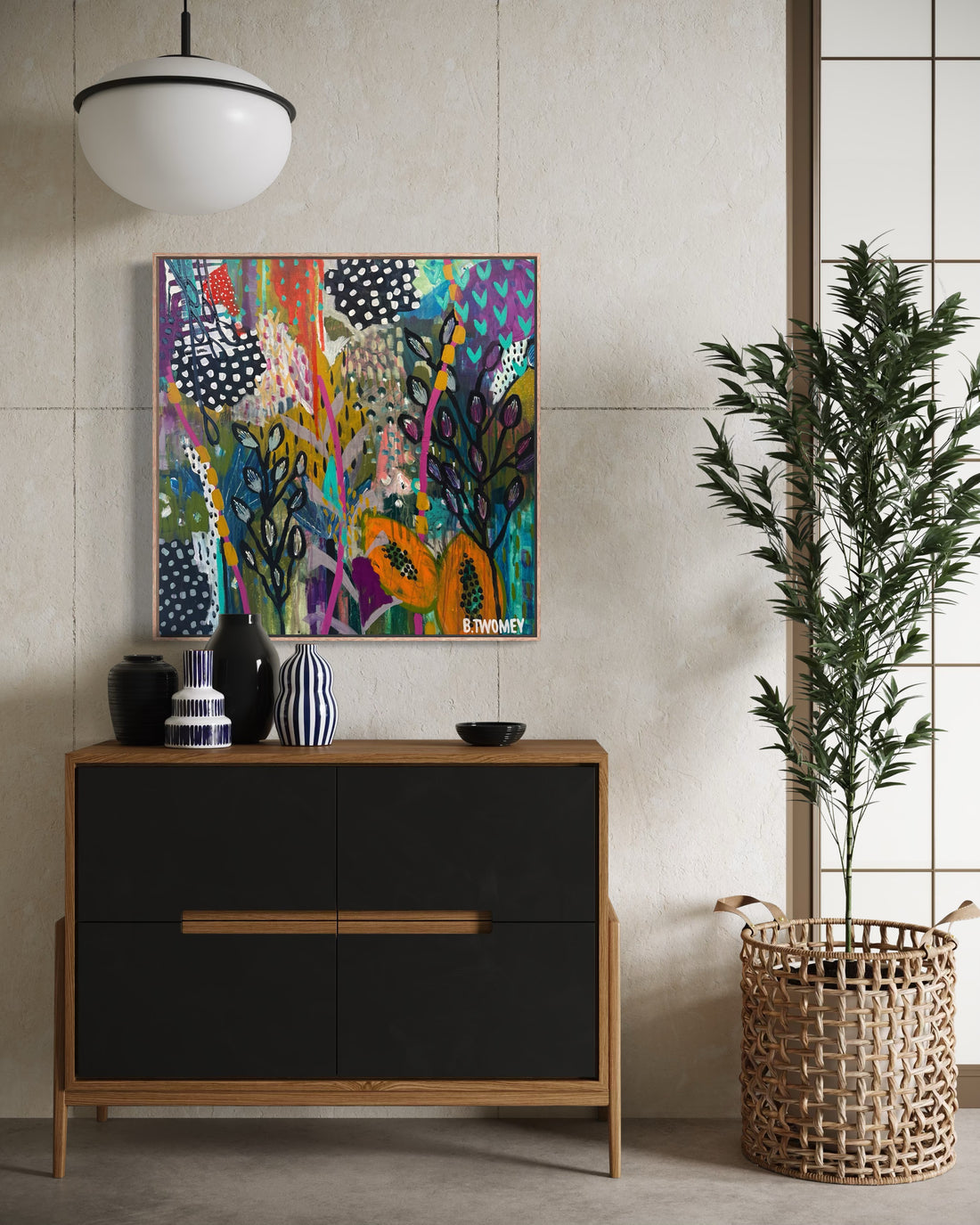 Tropical Stay (76x76)