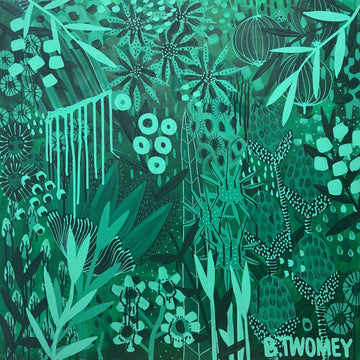 High in the Canopy (76cm x 76cm)