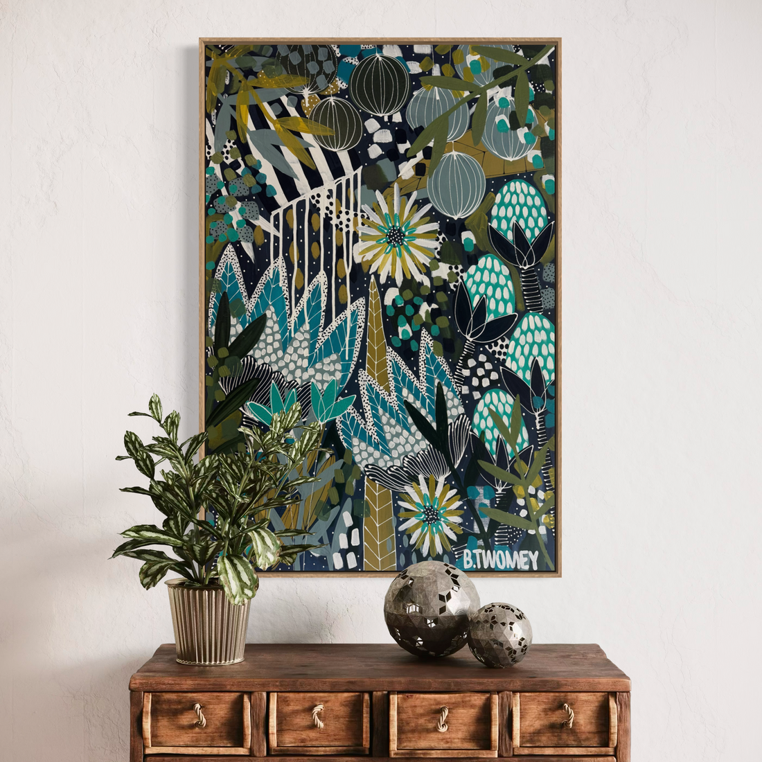 'Afternoon On The Deck' Original Painting (61x92)