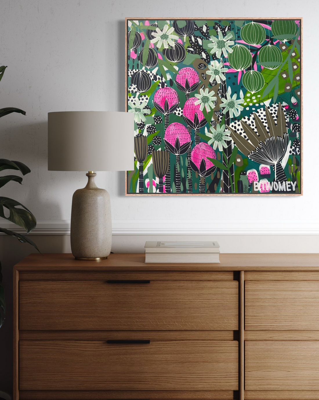 Floral Fragments (76x76)