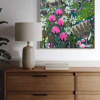 Floral Fragments (76x76)