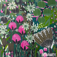 Floral Fragments (76x76)