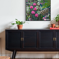 Floral Fragments (76x76)