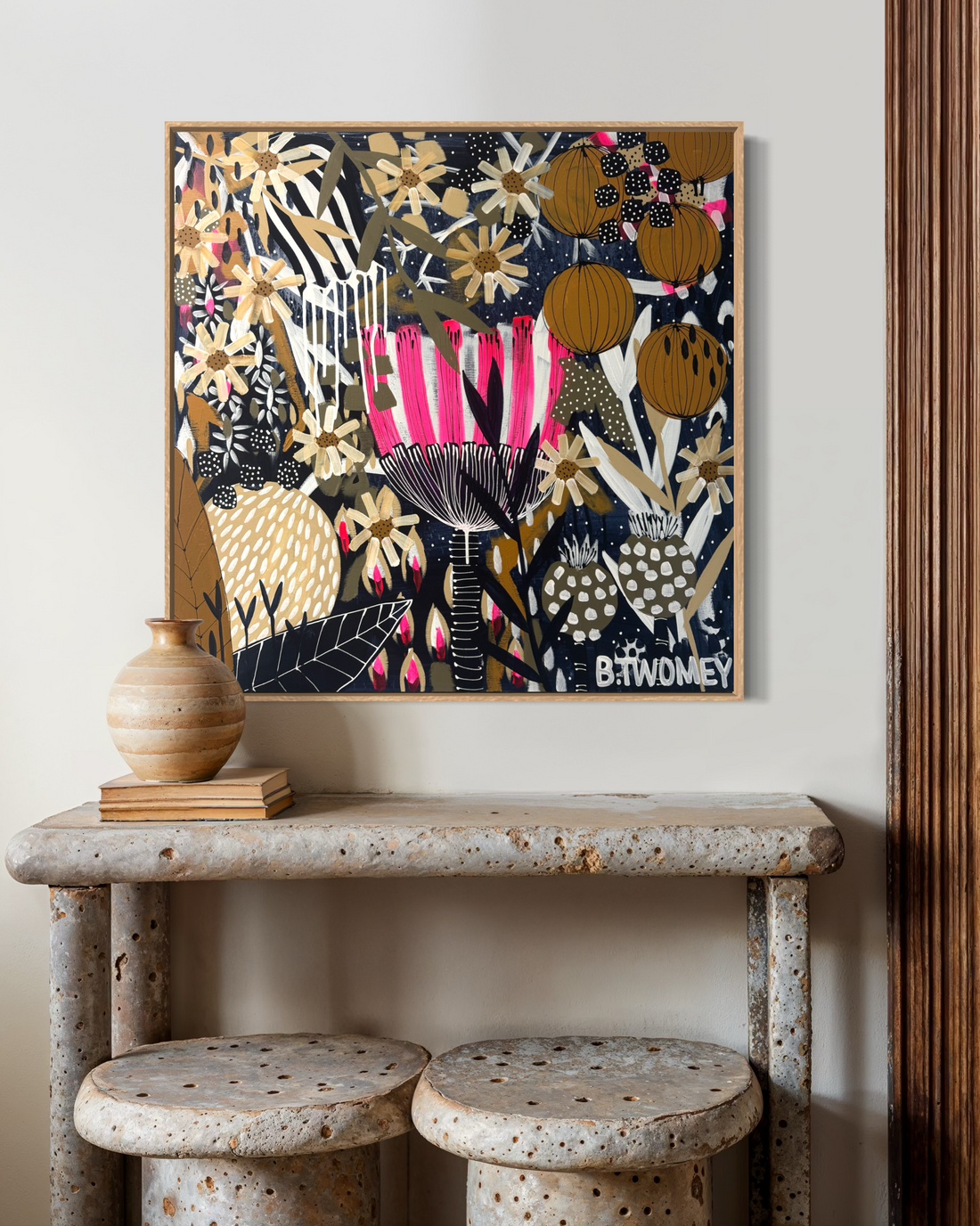 Nighttime Natives (76x76)