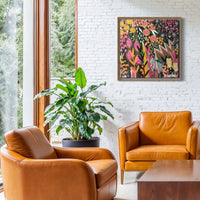 Wild Light (76cm x 76cm)