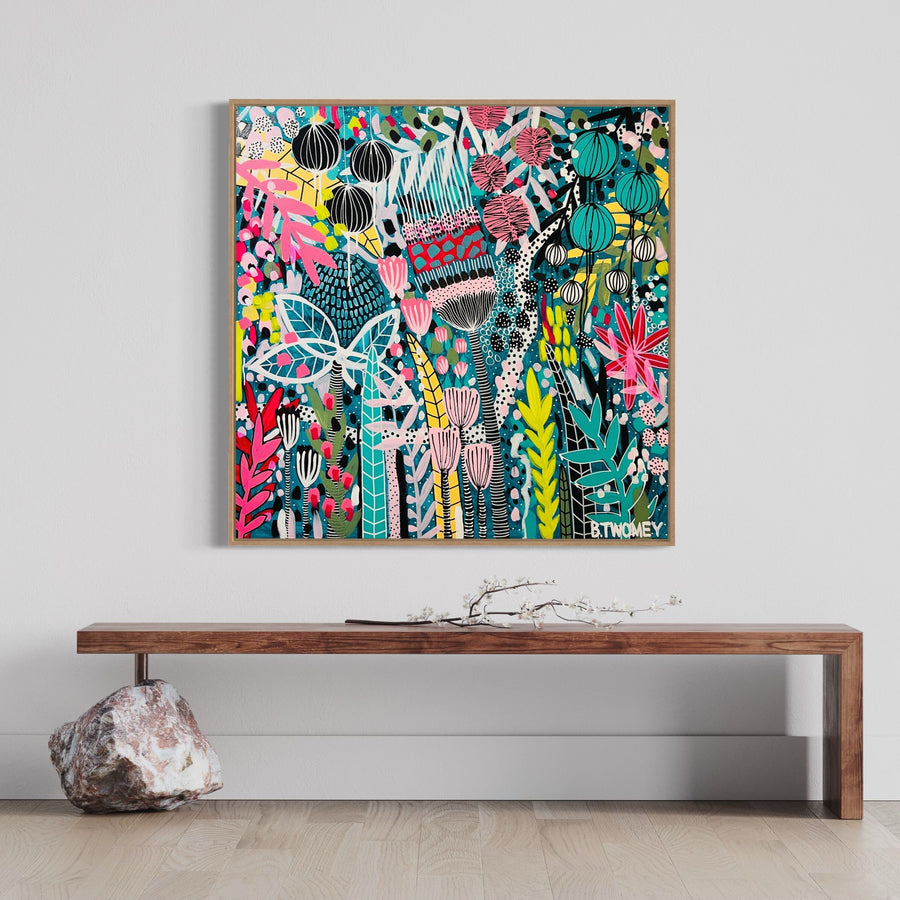 'Tropical Punch' (101.6cm x 101.6cm) - SOLD