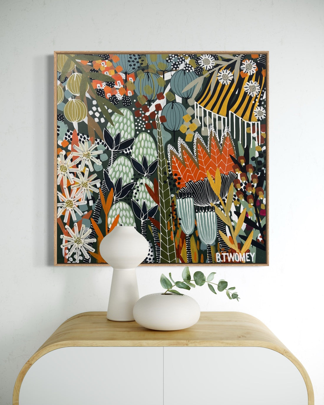Bushland Calm II (76x76)