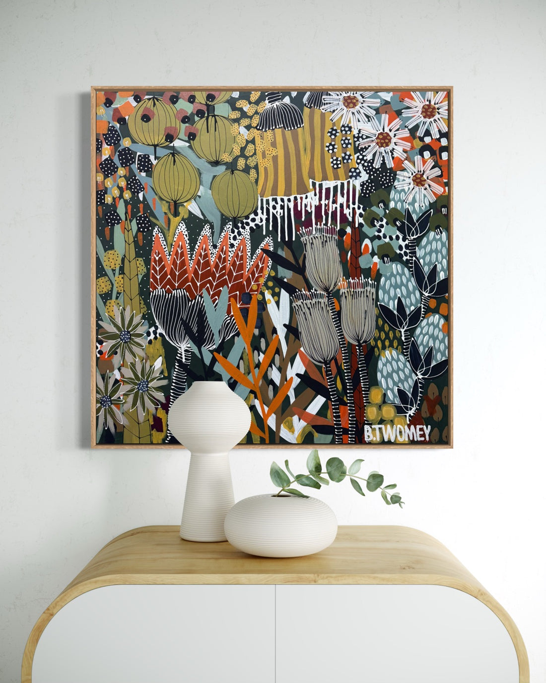 Bushland Calm I (76x76)