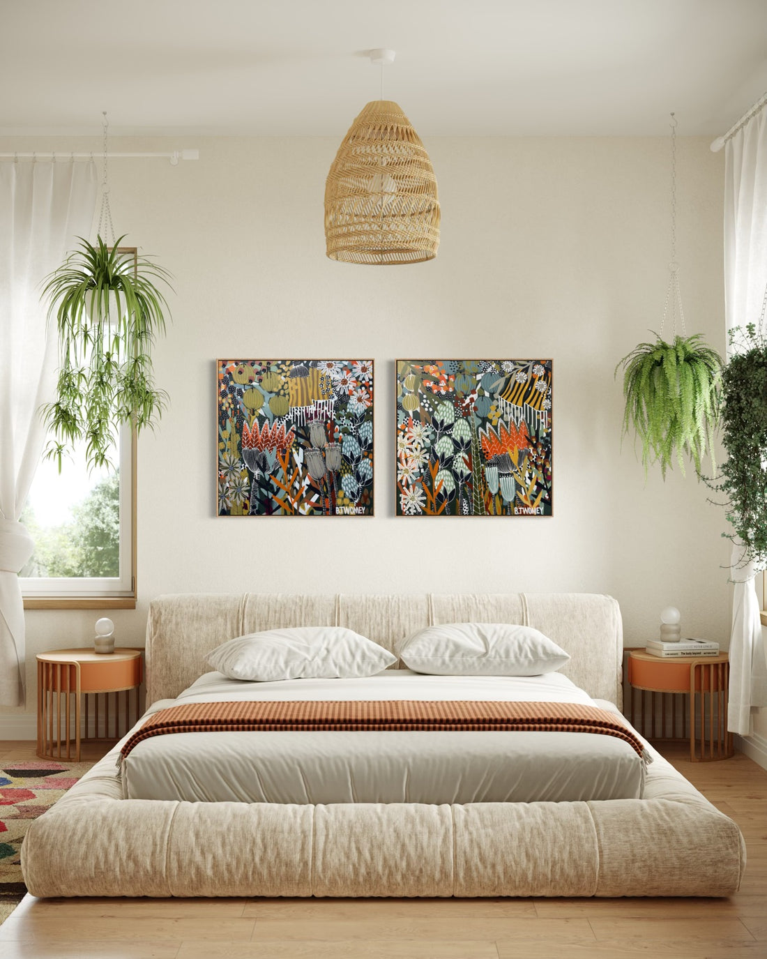 Bushland Calm I (76x76)
