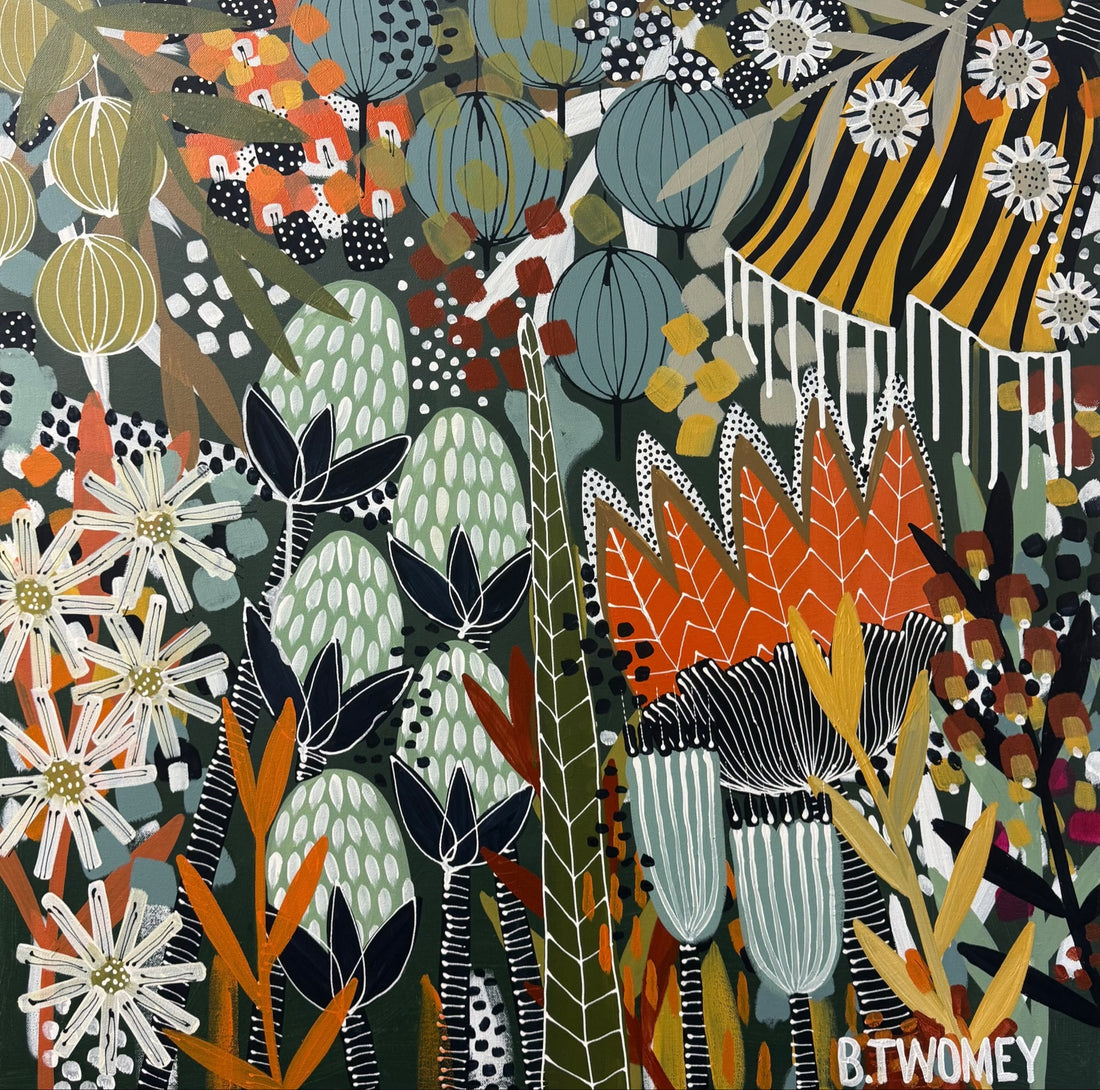Bushland Calm II (76x76)