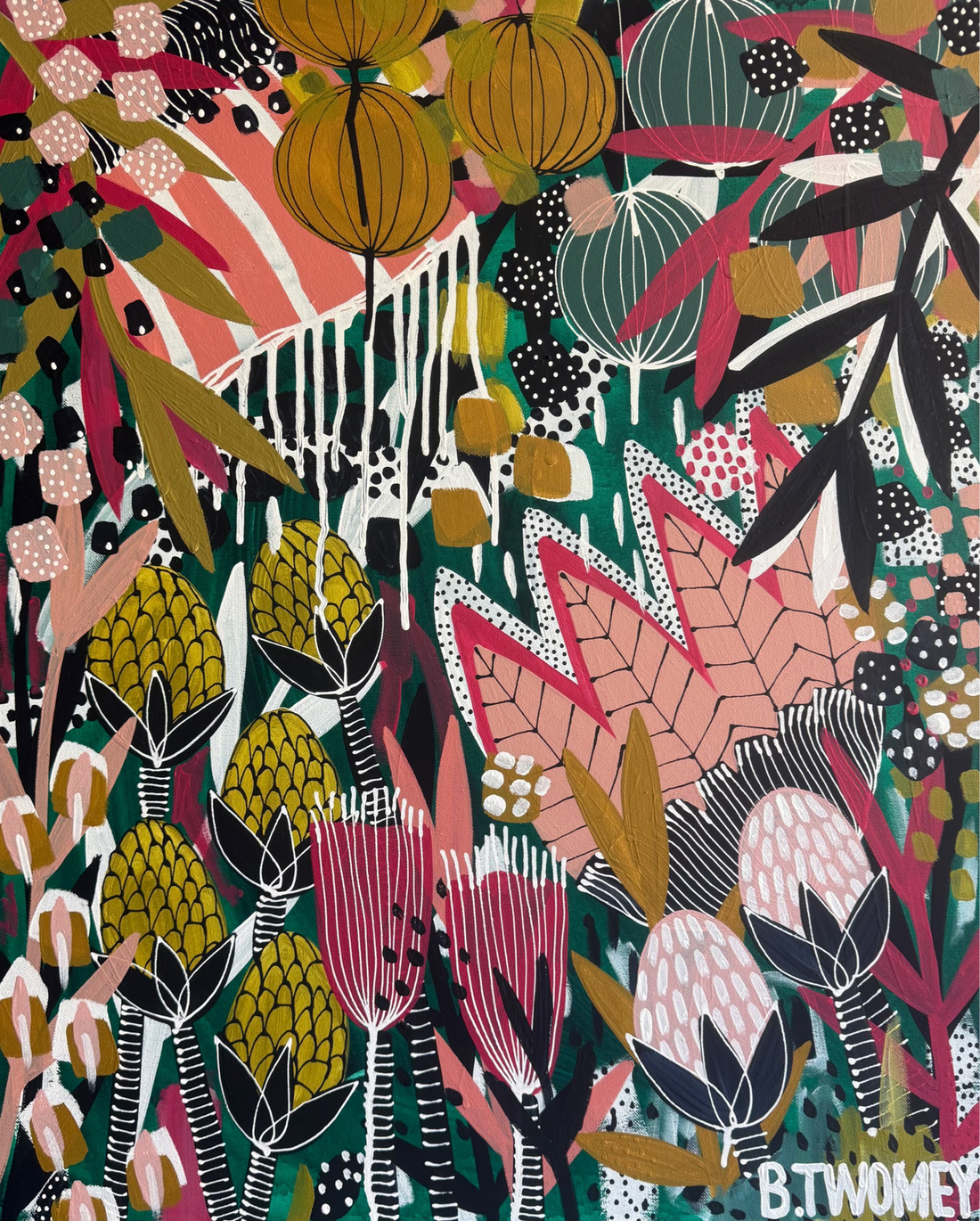 'Somewhere Near Here' original artwork by B.Twomey