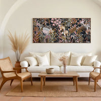 'Dusty Horizon' Original Painting (90x212)