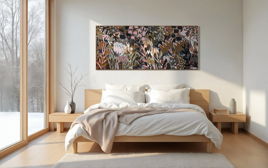 'Dusty Horizon' Original Painting (90x212)