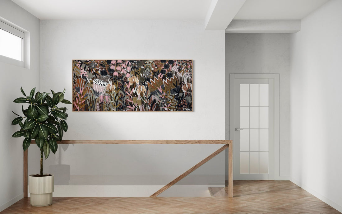 'Dusty Horizon' Original Painting (90x212)