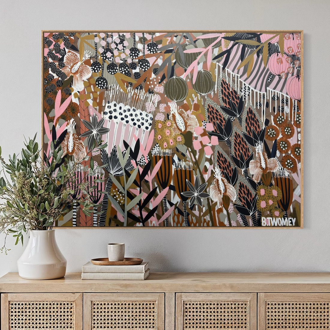 'Summer Dusk' Original Painting (92x122)