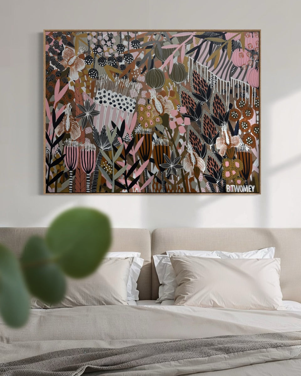 'Summer Dusk' Original Painting (92x122)