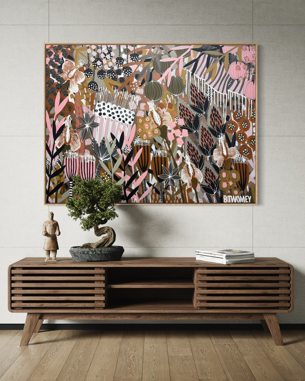 'Summer Dusk' Original Painting (92x122)