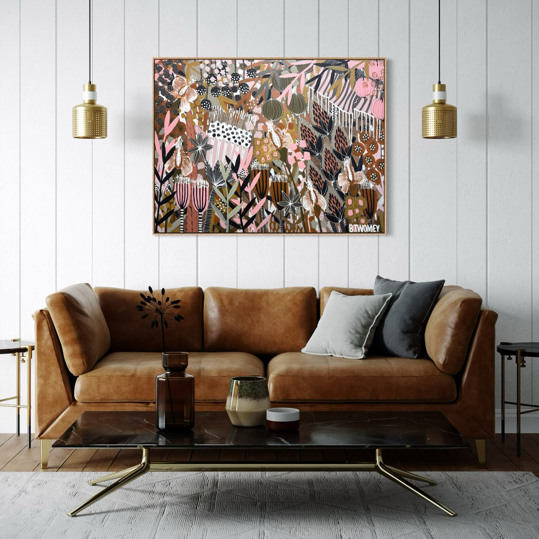 'Summer Dusk' Original Painting (92x122)