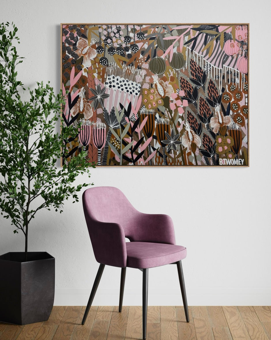 'Summer Dusk' Original Painting (92x122)