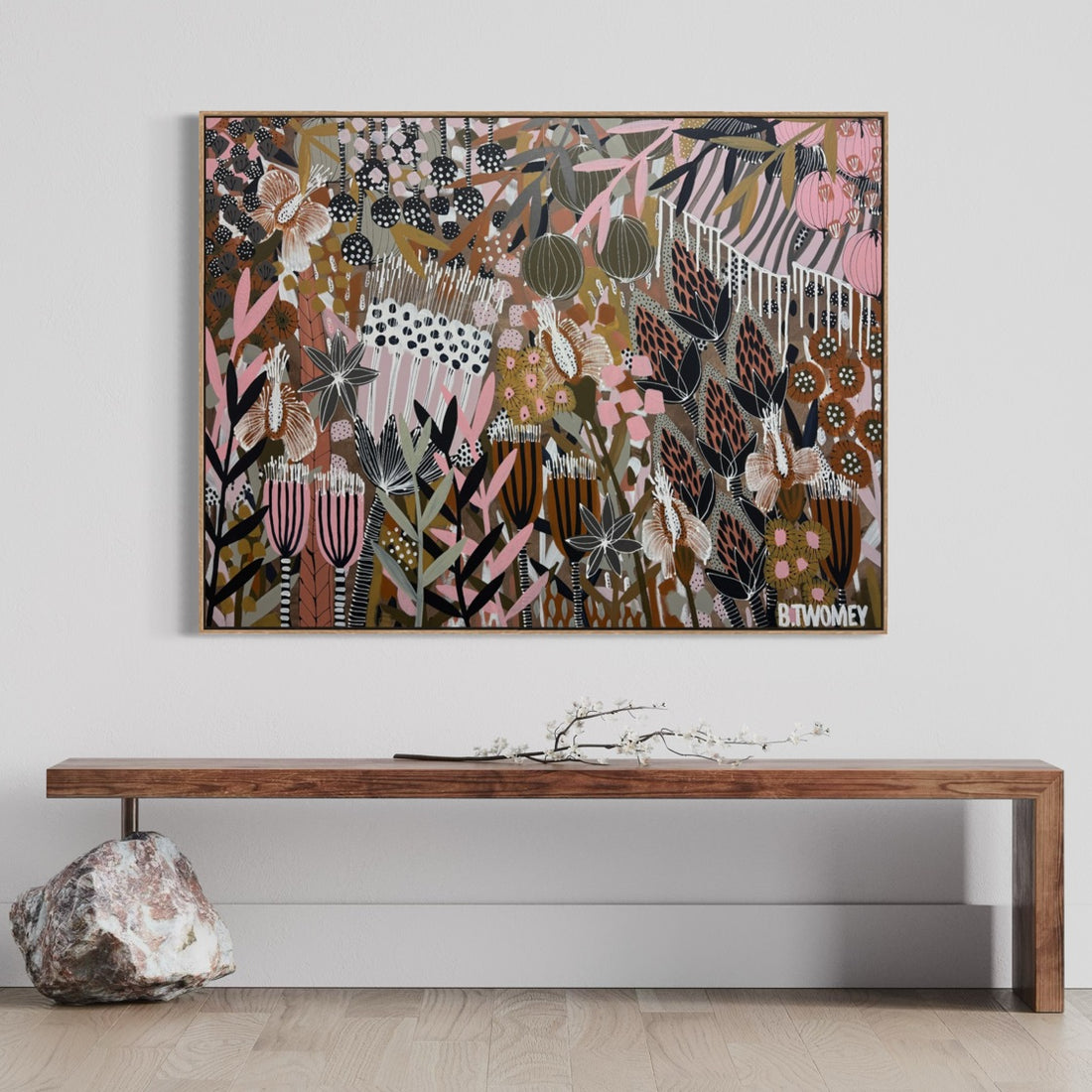 'Summer Dusk' Original Painting (92x122)