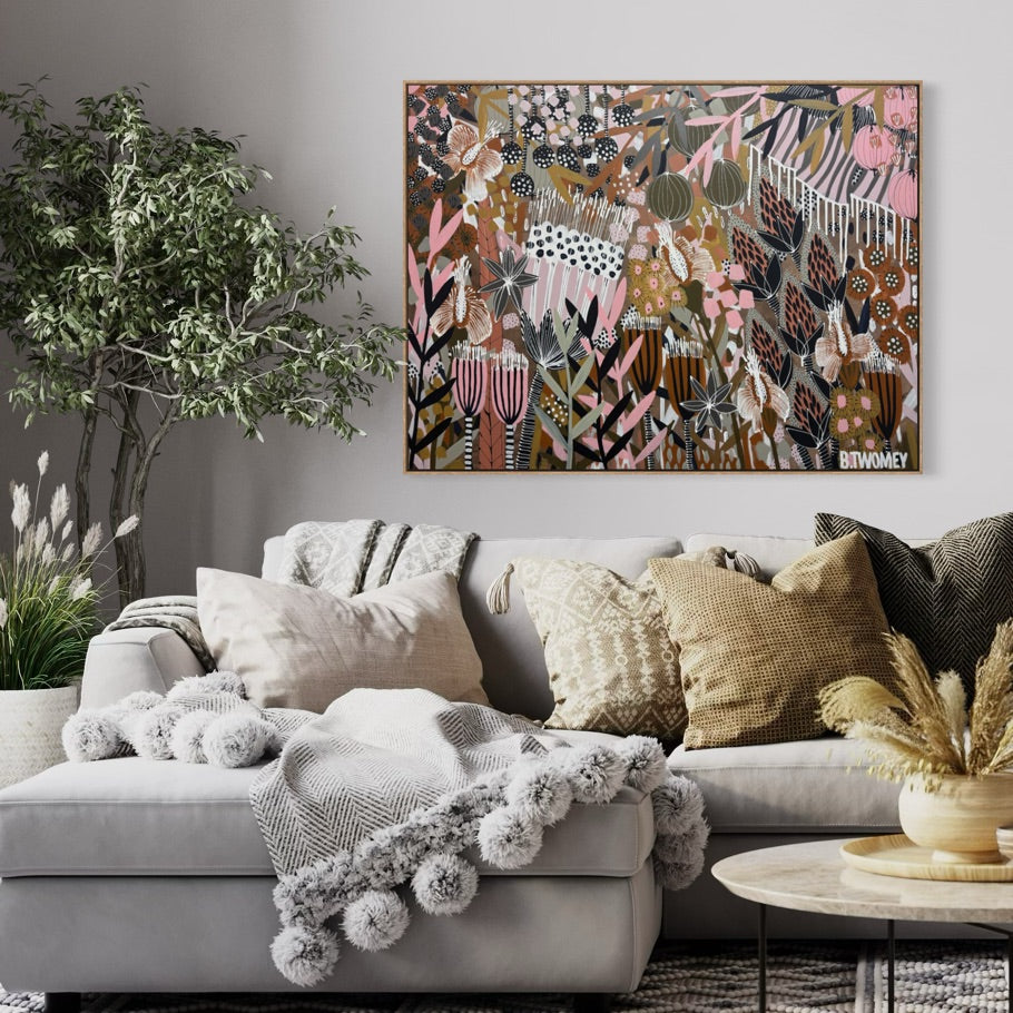 'Summer Dusk' Original Painting (92x122)