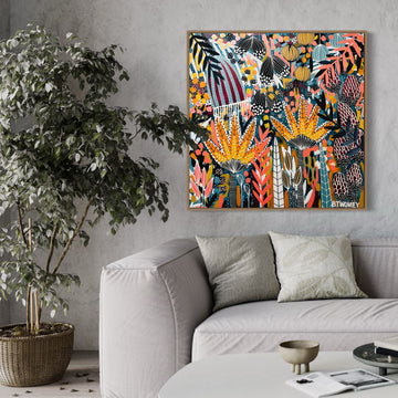 'Within A Dream’ (101.6cm x 101.6cm) - Mott & Mulberry, Indooroopilly