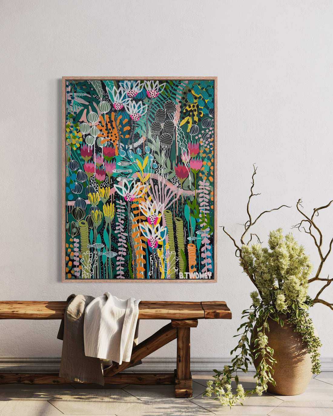 Fisherman's Garden (121x90)