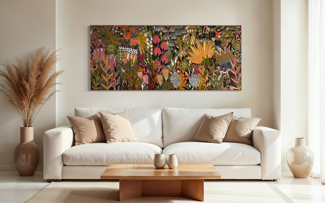'The Good Life' Original Painting (90x212)