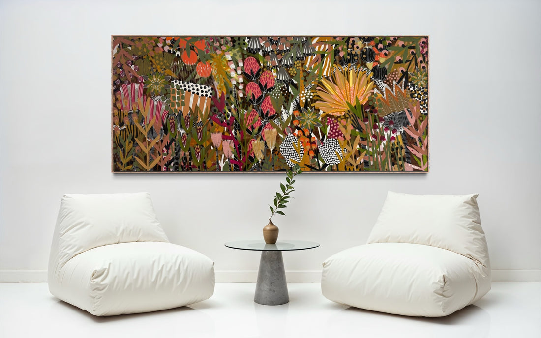 'The Good Life' Original Painting (90x212)