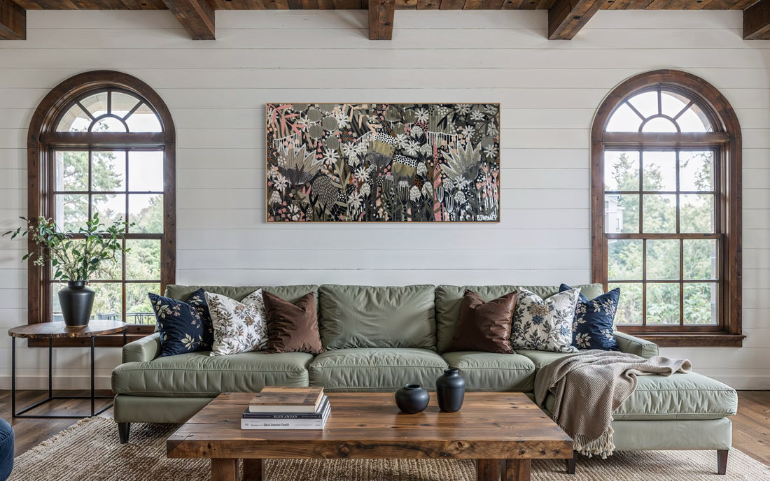'Heavenly Harvest' Original Painting 92x182cm
