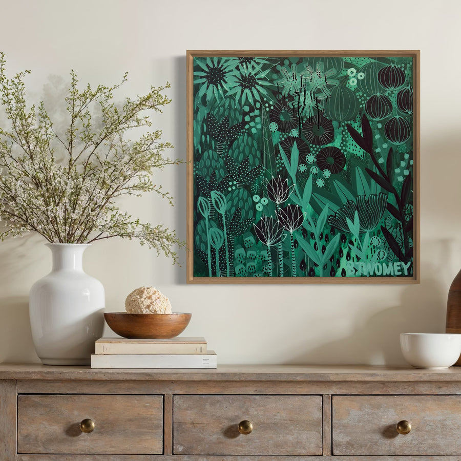 'Vivid Eden' (61cm x 61cm)