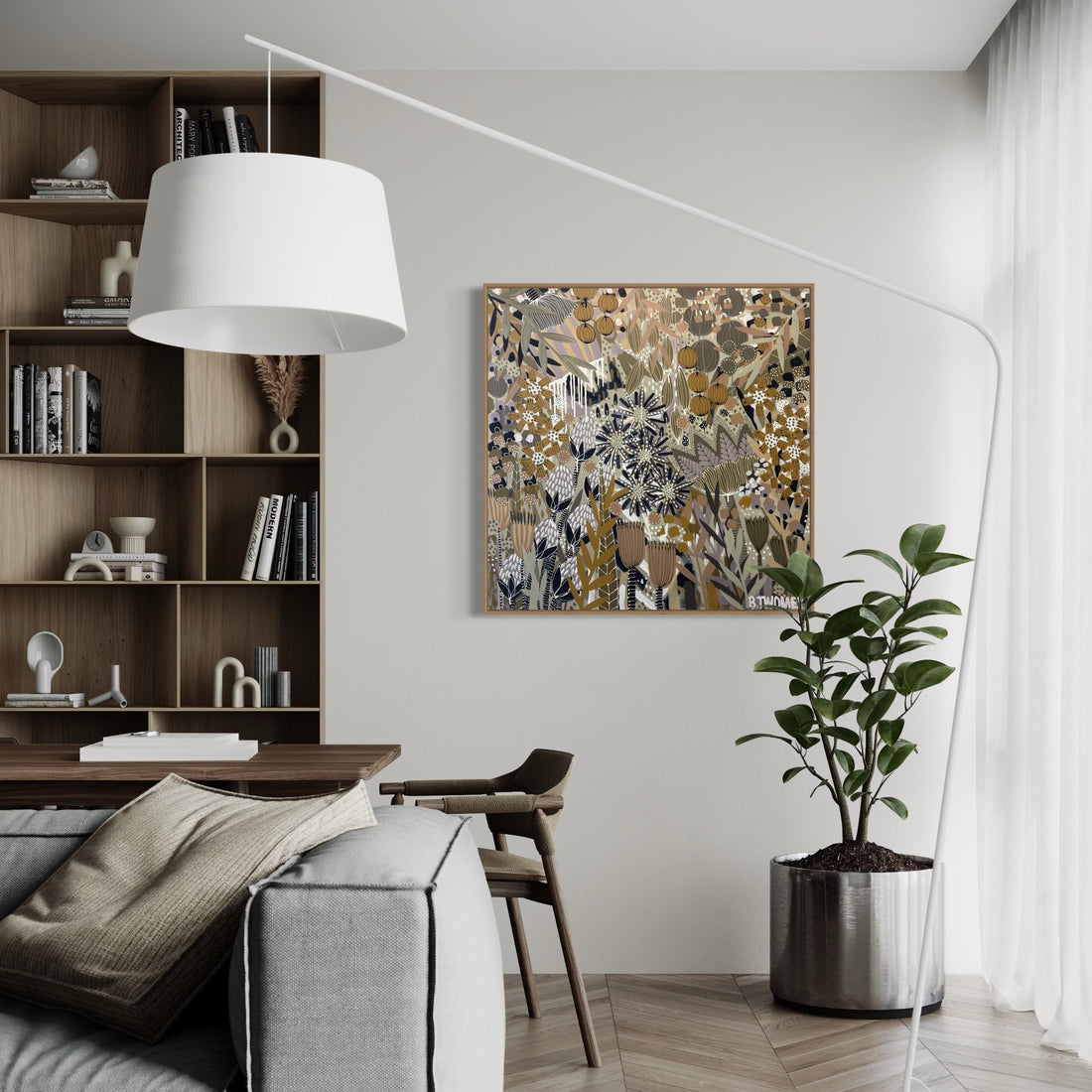'Meadow Muse’ (101cm x 101cm)