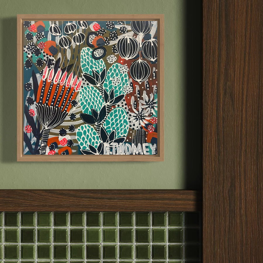 ‘Radiant Botanica' (30cm x 30cm)