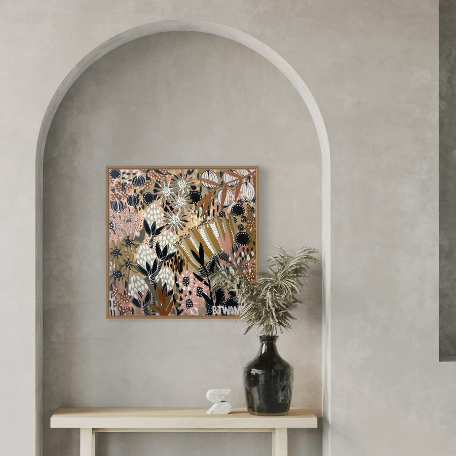 'Natures Palette I' (61cm x 61cm)