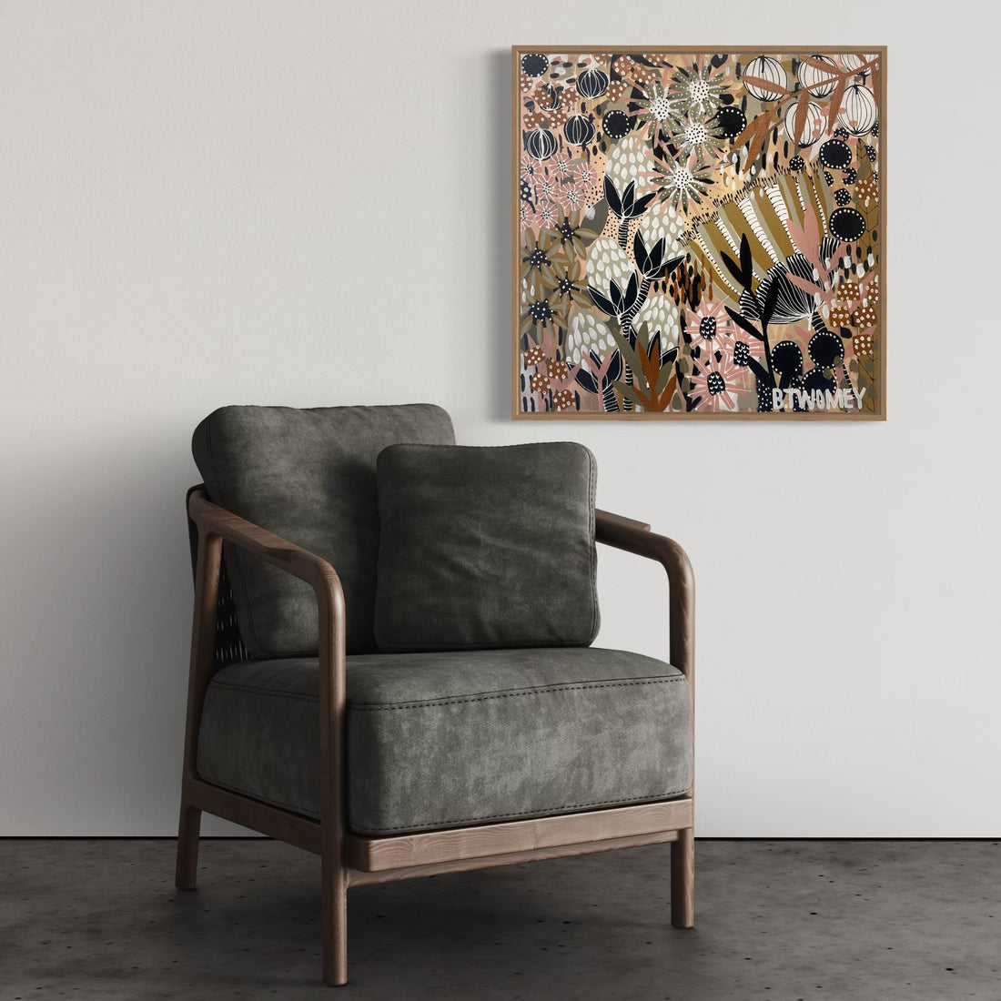 'Natures Palette I' (61cm x 61cm)
