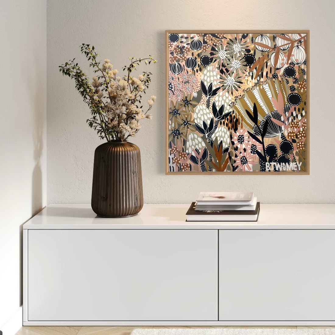 'Natures Palette I' (61cm x 61cm)