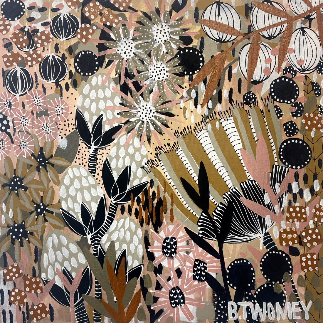 'Natures Palette I' (61cm x 61cm)