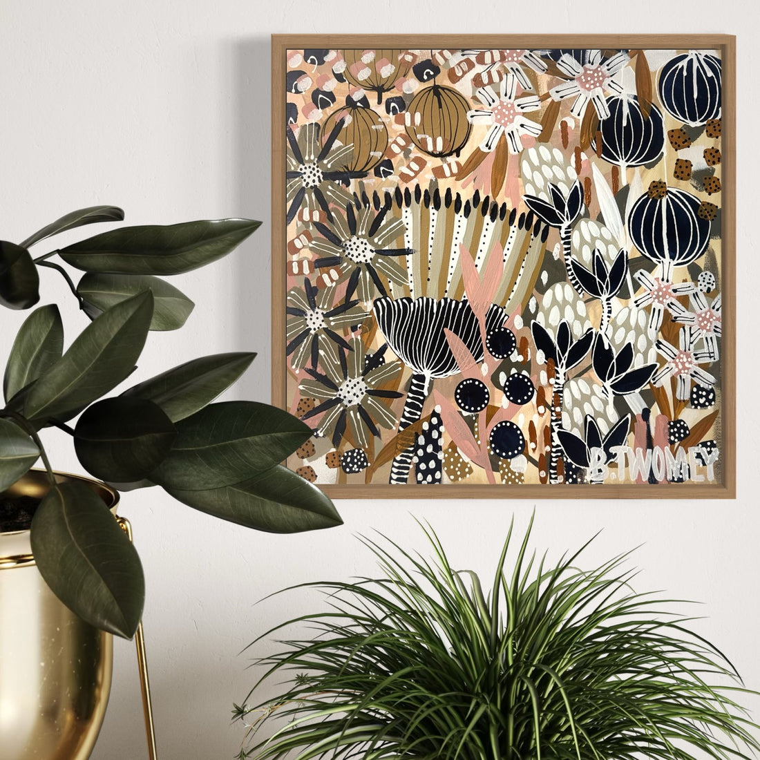 ‘Natures Palette II' (45cm x 45cm)