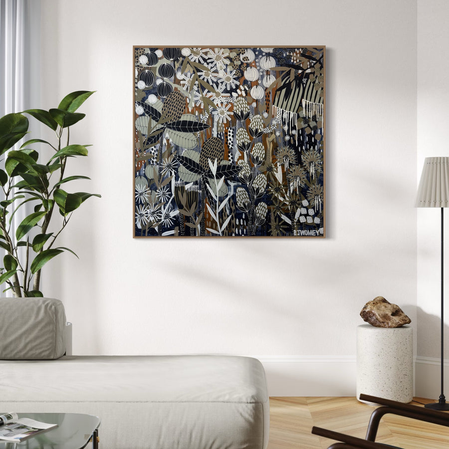 Among The Stillness (122cm x 122cm)