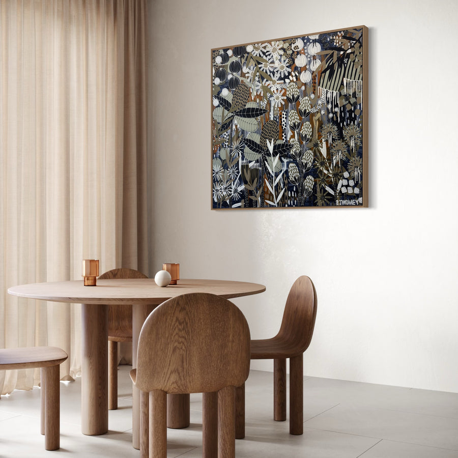 Among The Stillness (122cm x 122cm)