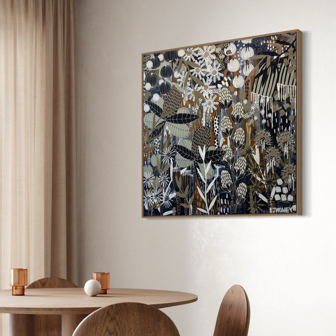 Among The Stillness (122cm x 122cm)