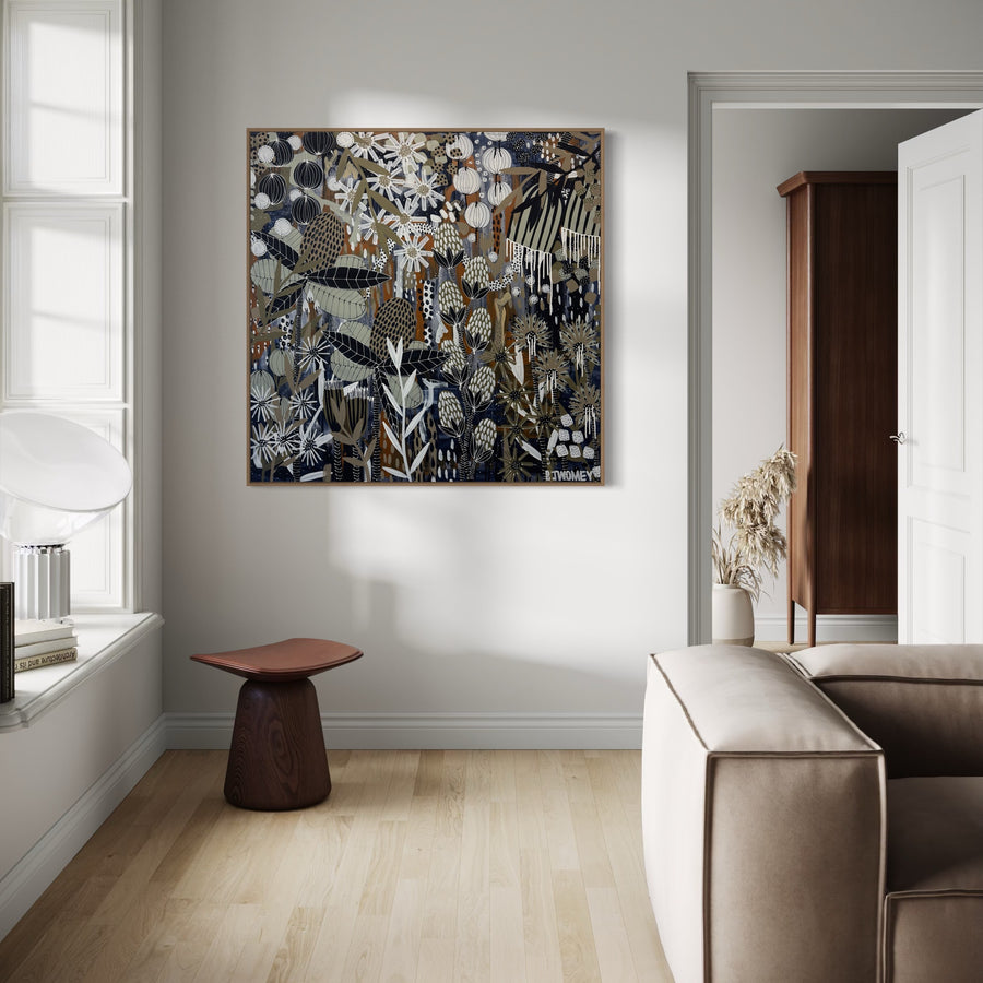 Among The Stillness (122cm x 122cm)